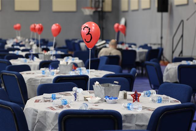 Tables ready for dinner