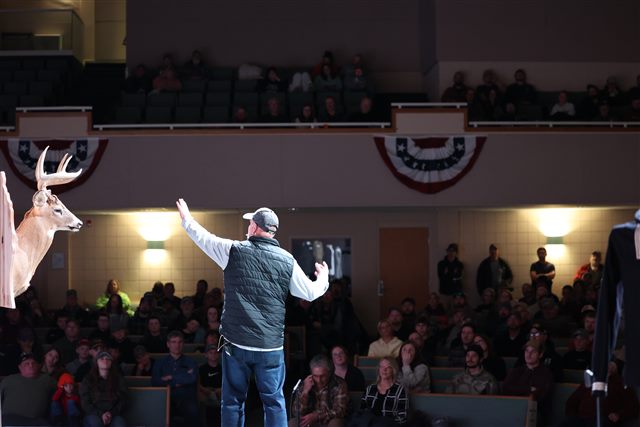 The view from the stage